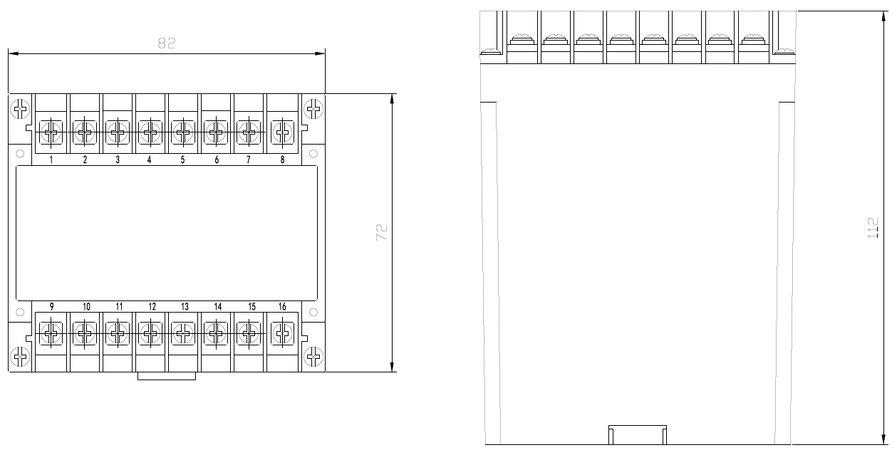 JDZS-5000A(AG)可調(diào)通電延時中間繼電器(圖3)