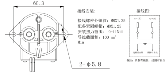 SJD-350大功率直流接觸器(圖1)